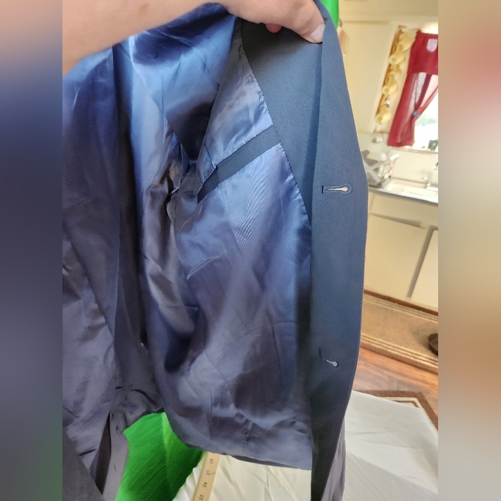 Man's Suit Grey Blazer - Picture 12 of 16